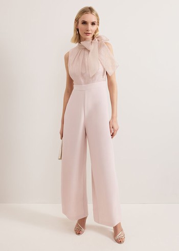 Phase Eight Stephy Jumpsuit Pink USA | 2579064-OT